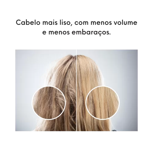 Cabelo mais alinhado